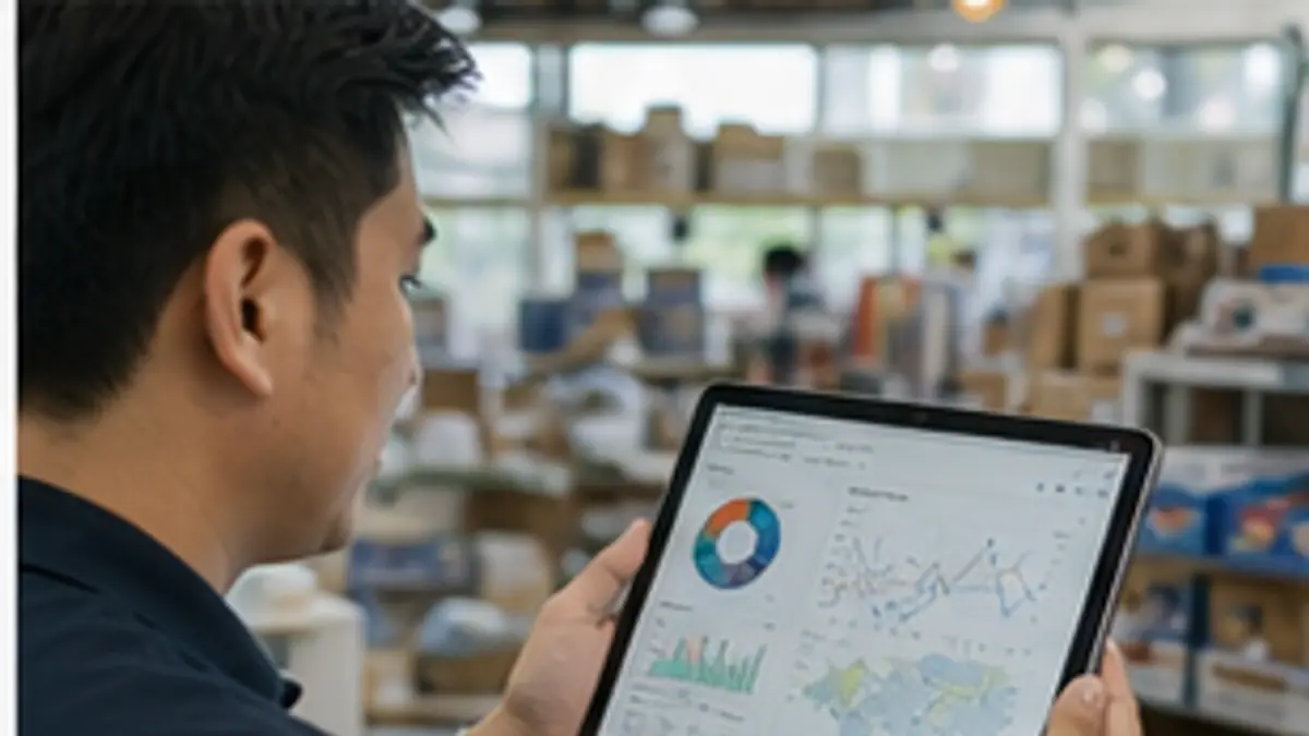 ภาพประกอบ Digital Transformation สำหรับ SME ไทยด้วย POS บัญชี ERP และ AI Dashboard