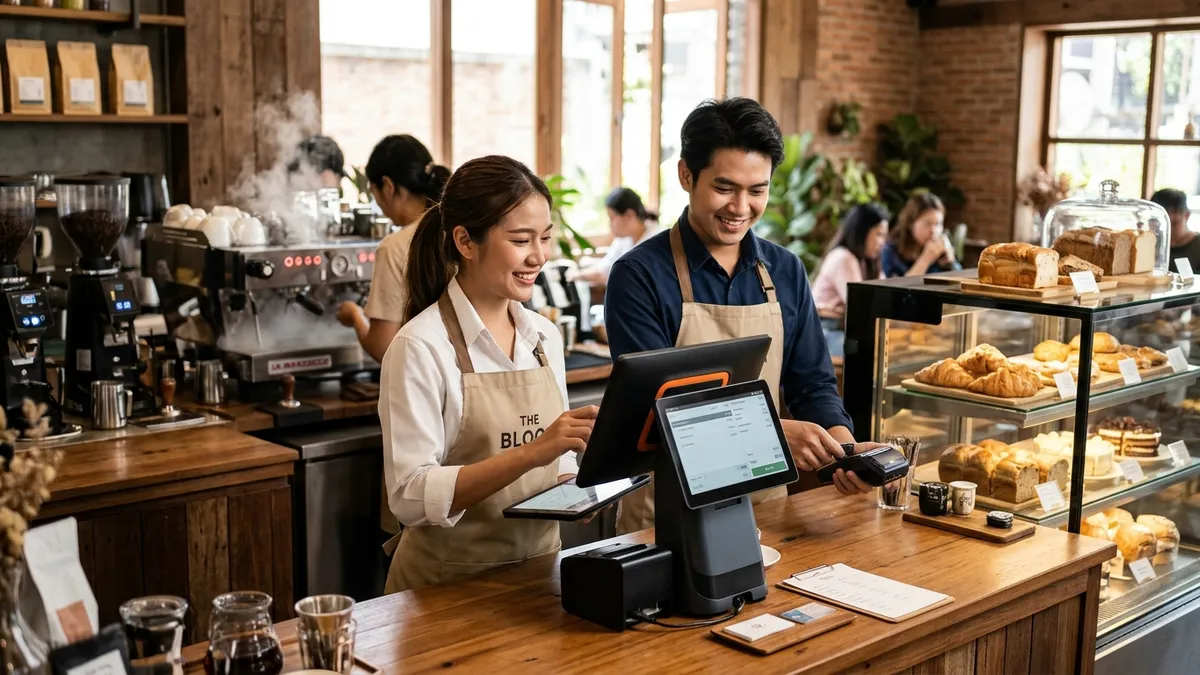 ร้านอาหาร คาเฟ่ เบเกอรี่ และแฟรนไชส์เครื่องดื่ม ใช้ระบบ SML POS ตัดสต๊อกสูตรอาหาร BOM อัตโนมัติ