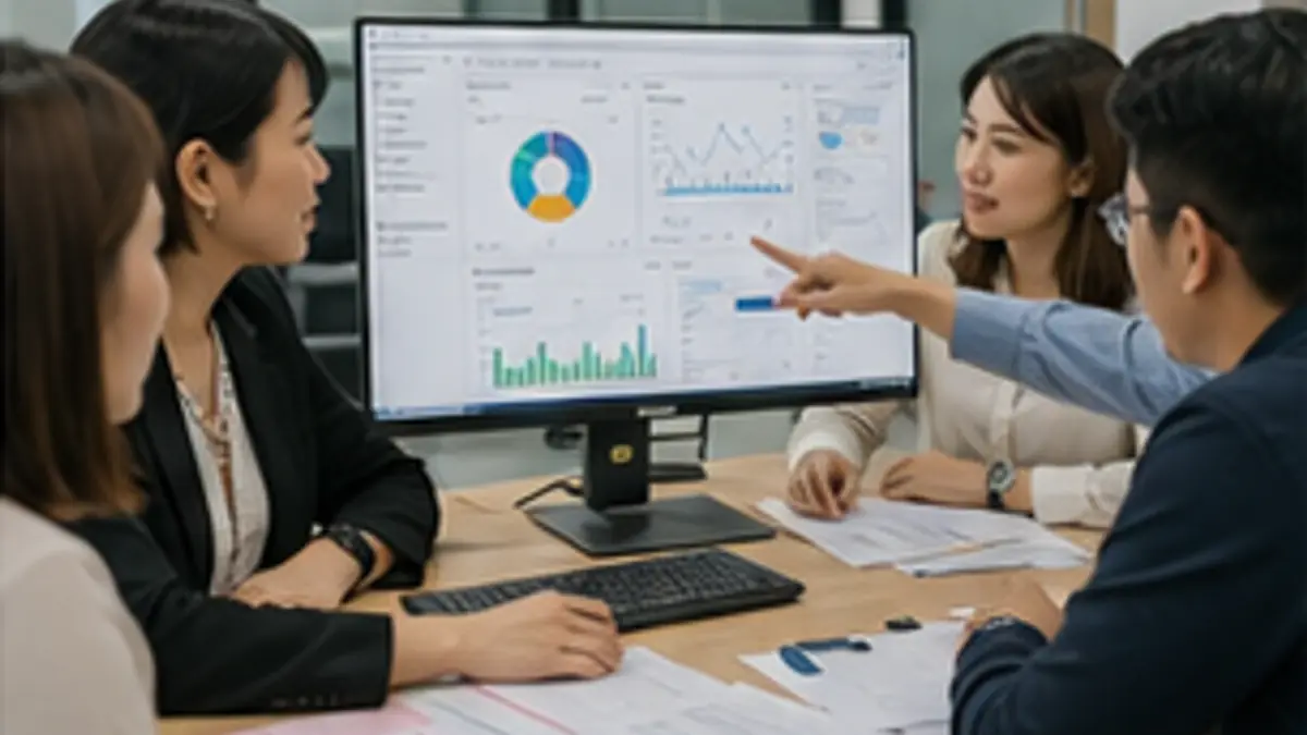 โปรแกรมบัญชี Windows SML Ai Account เชื่อม AI Dashboard สำหรับเจ้าของกิจการไทย
